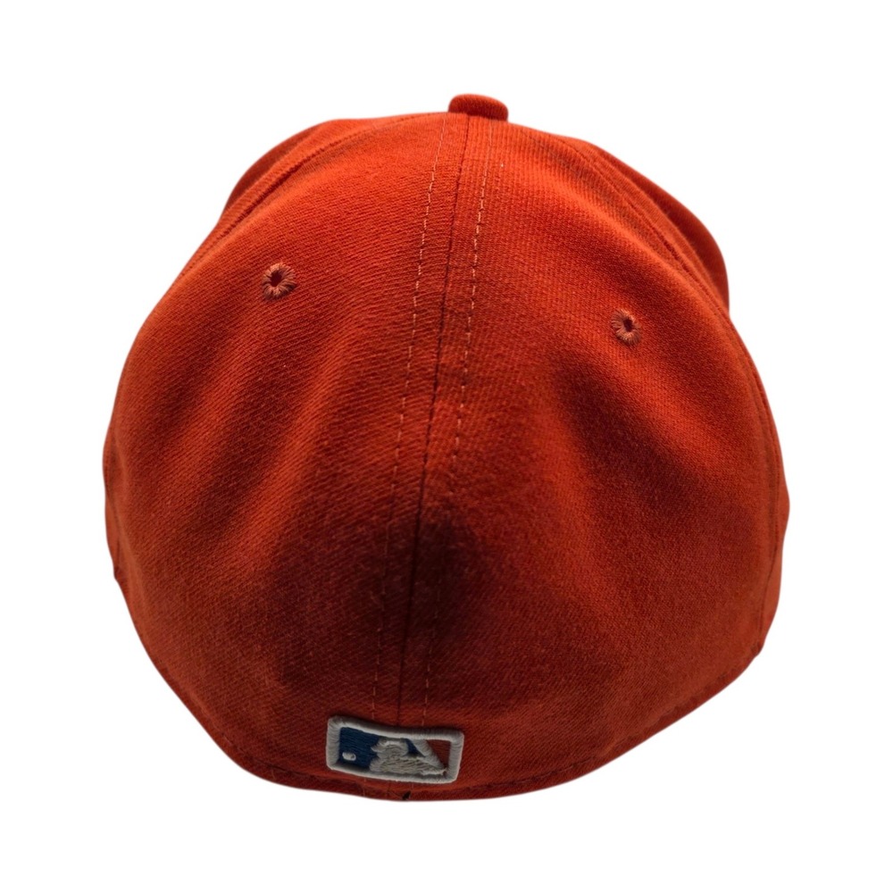 New Era Miami Marlins Orange 59FIFTY On Field Fitted Baseball Cap Size 7 3/8 MLB - Picture 2 of 6